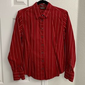 Eddie Bauer Women’s sz. L Button-Down, stretch & wrinkle resistant